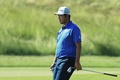 男子ゴルフ米国ツアーメジャー第2戦、全米オープン選手権を控え、練習ラウンドに臨む松山英樹（2017年6月13日撮影）。(c)AFP/Getty Images/Richard Heathcote