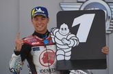 中上貴晶がMotoGP初ポール、日本人16年ぶり テルエルGP