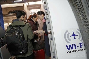 中国 飛行機 wi-fi クリアランス つなぎ方