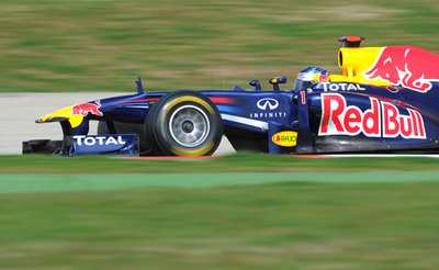 ベッテルがトップ、F1バルセロナテスト