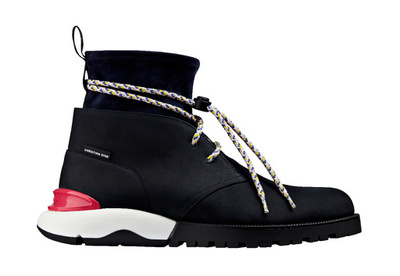 「ディオール」ハイブリットソールのメンズ コンバットブーツ