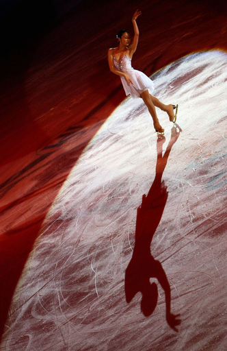 GPシリーズ・ファイナルのエキシビションに中野友加里が登場