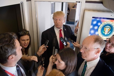 金正恩氏のことを「チビでデブ」とは言わない、トランプ大統領