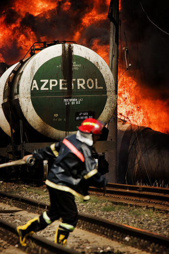 燃料輸送列車の爆発、グルジア側はロシアの関与を非難