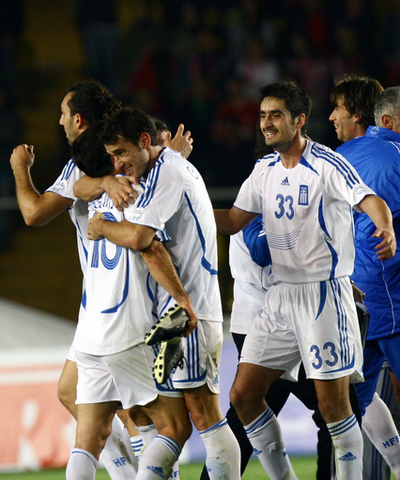 ＜サッカー 欧州選手権2008・予選＞ギリシャ アウェーでトルコを降し本大会出場を決める