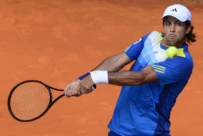 ツォンガがフルセット制し8強入り、マドリード・オープン