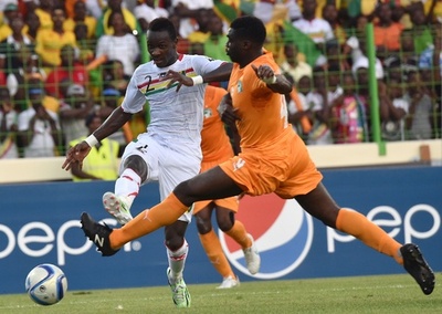 10人のコートジボワール、ドゥンビアの得点で勝ち点1拾う アフリカネイションズカップ
