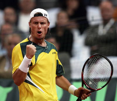 オーストラリア ヒューイットが第2試合を制し五分に