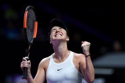 スビトリーナが4強入り、新鋭アンドレスクは途中棄権 WTAファイナルズ