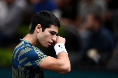 世界1位アルカラス、けがでATPファイナルズとデ杯欠場