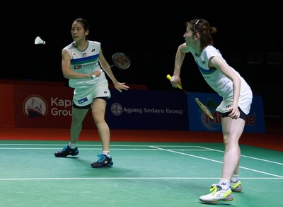 日本勢がダブルス3種目で決勝へ バドミントン・インドネシアOP