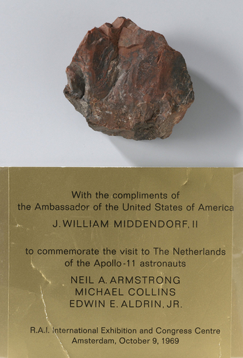 「月の石」、実は木の化石だった オランダ国立美術館