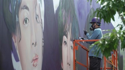 動画:BTSデビュー10周年 世界中のファンが訪韓、記念切手も