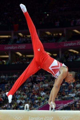 ベルキが男子種目別あん馬で金メダルを獲得