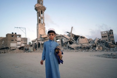 ガザに数か月ぶりの平穏 イスラエル軍の戦闘「一時停止」で