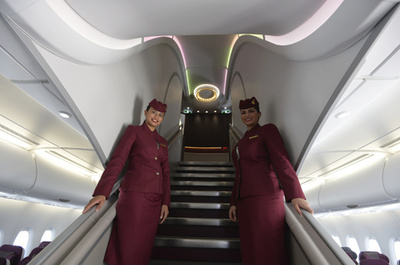 妊娠乗務員も勤務可能に、カタール航空が就業規則を緩和