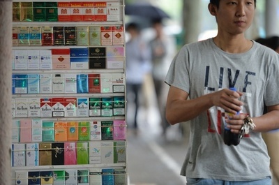 中国の子ども、9割近くがたばこのロゴを認識