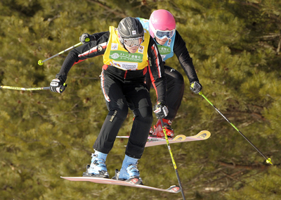 マカイバー 女子スキークロスで優勝、フリースタイルスキー世界選手権