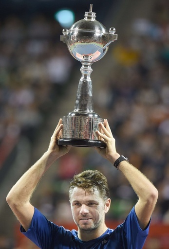 ワウリンカがジャパンオープン制覇、ペールに完勝