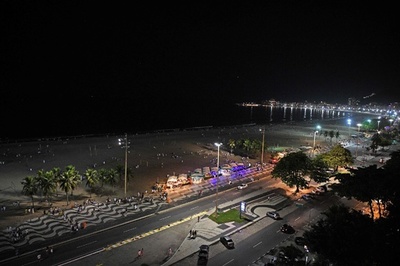 年越し行事中止でごみ激減、ブラジル・リオデジャネイロ