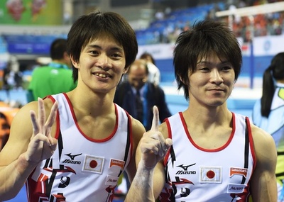 内村が個人総合5連覇、田中が銅メダル 世界体操