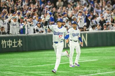 【写真特集】MLB東京シリーズ、カブス対ドジャース