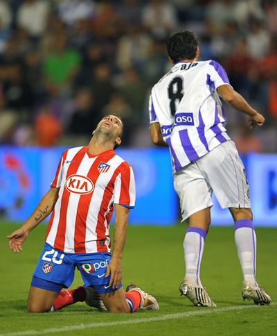 アトレティコ・マドリード バジャドリードに敗れる