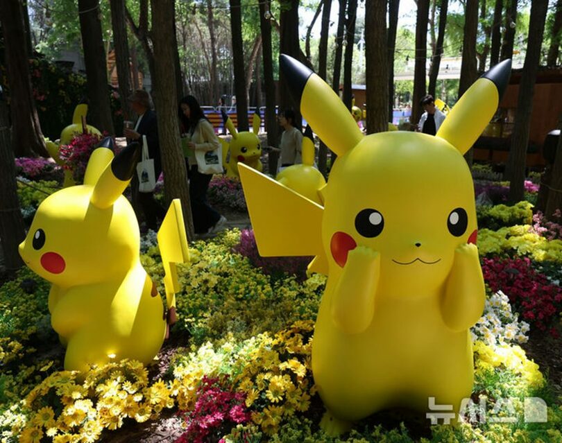 2026ソウル国際庭園博覧会のポケモンフォレスト(c)NEWSIS