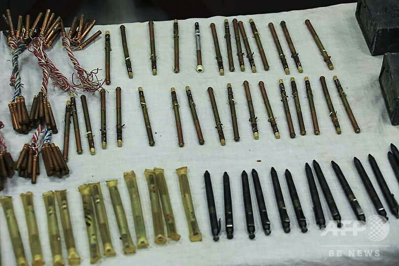「ペン型銃」を押収、相次ぐ暗殺で使用か アフガン首都