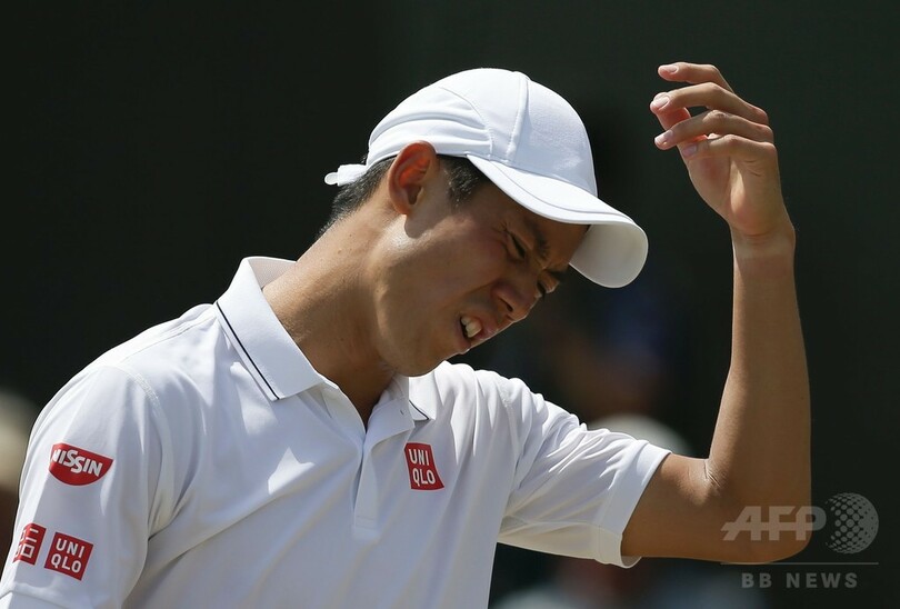 錦織「芝で良い結果が残せていない」、ウィンブルドン3回戦敗退