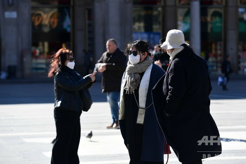 イタリアの新型コロナ感染者、2日間で倍増 計1694人に