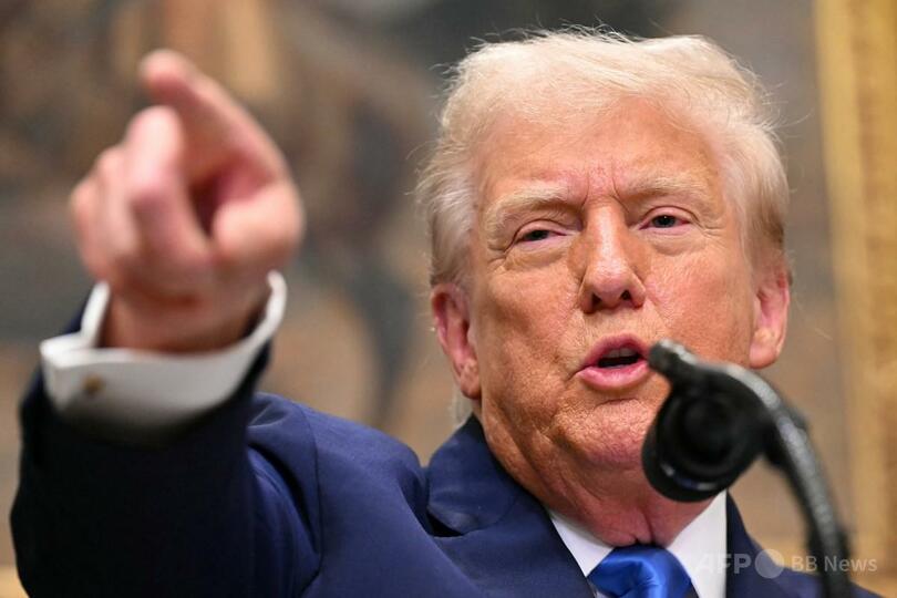 トランプ氏、陰謀論の医療設備紹介する動画投稿 ネットで強い反発