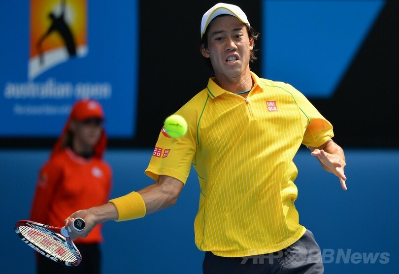 錦織、4回戦でナダルに敗れる 全豪オープン