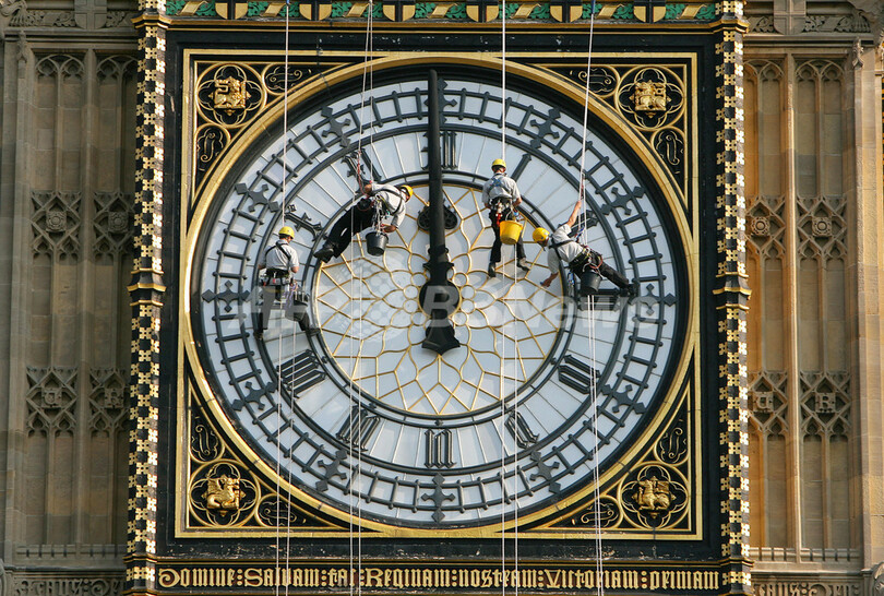 ロンドン時計塔 ビッグベン メンテナンス業務開始される 写真6枚 国際ニュース Afpbb News