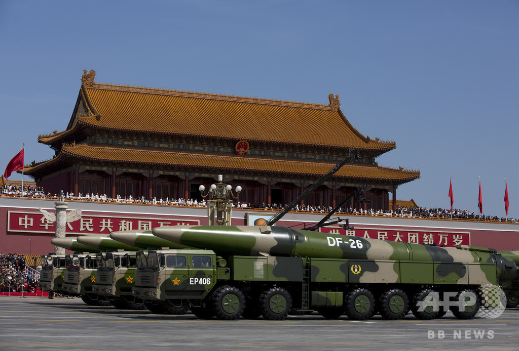 中国の兵器開発「一部で世界に先行」 米国防総省が報告 中国の兵器開発「一部で世界に先行」 米国防総省が報告