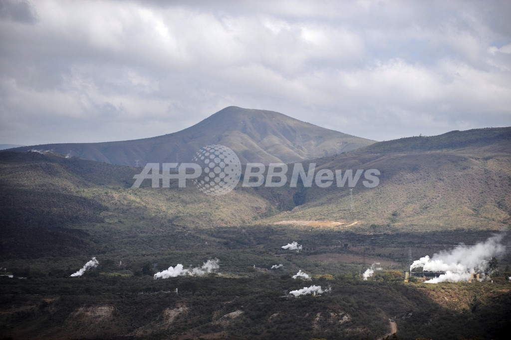 地熱エネルギーの宝庫、アフリカ大地溝帯で試験的探査 地熱エネルギーの宝庫、アフリカ大地溝帯で試験的探査