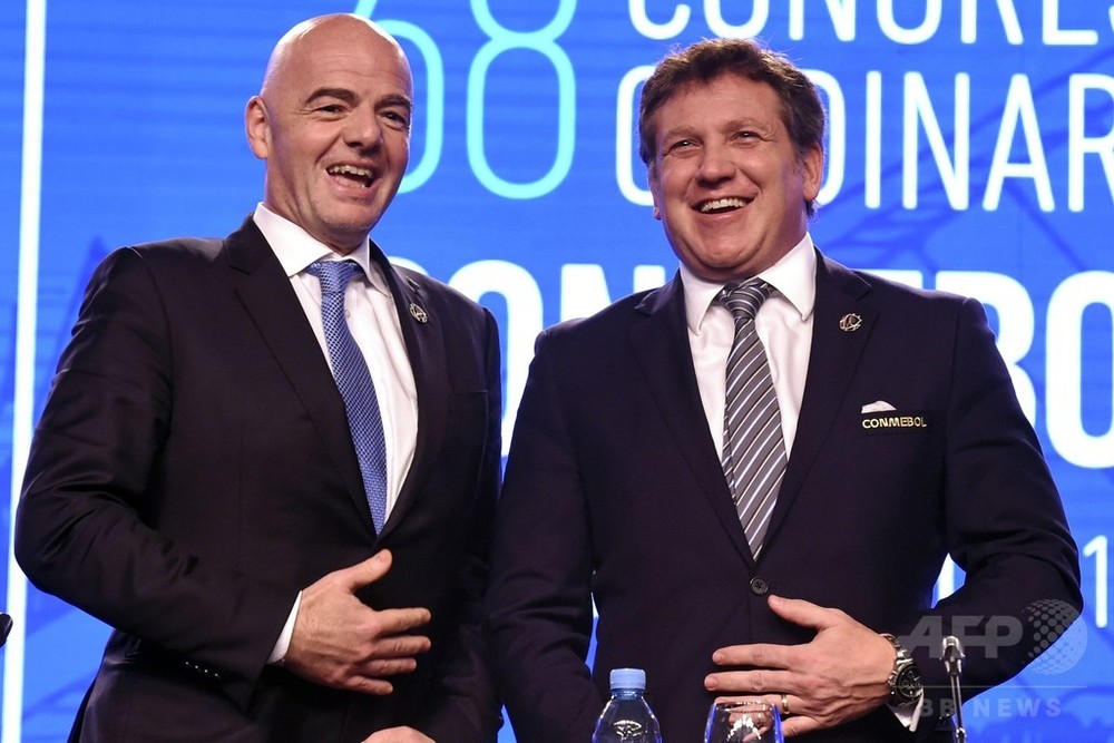 南米サッカー連盟、W杯出場枠拡大の前倒し要求 2022年に 写真1枚 国際ニュース:AFPBB News