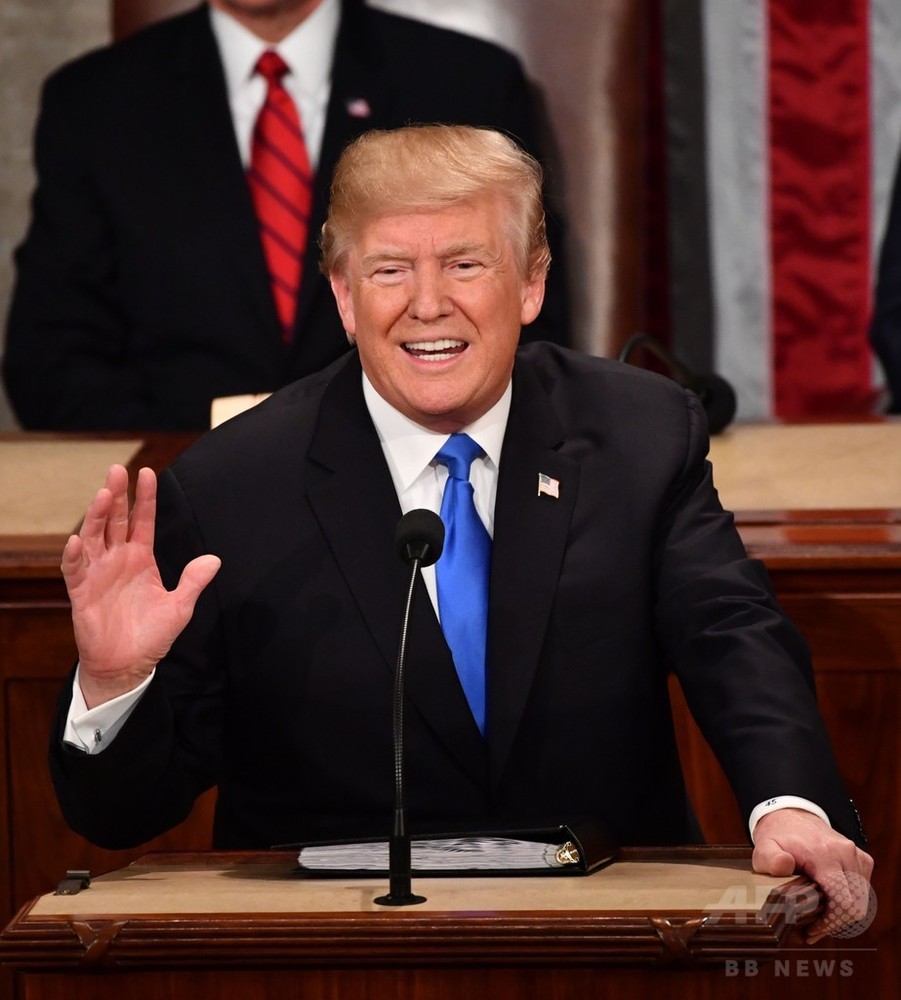 トランプ氏、一般教書演説で団結呼び掛け 経済面で成果強調 写真4枚 国際ニュース：AFPBB News
