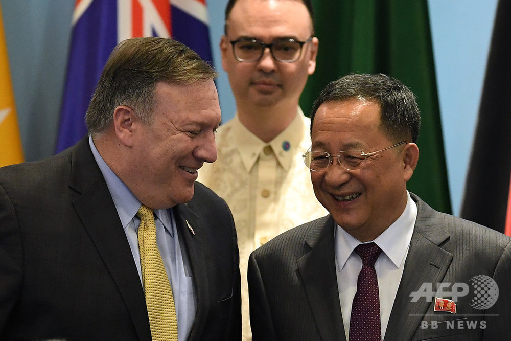米国務長官、北朝鮮外相に来週の会談提案 非核化協議「直ちに」開始へ 写真3枚 国際ニュース：AFPBB News