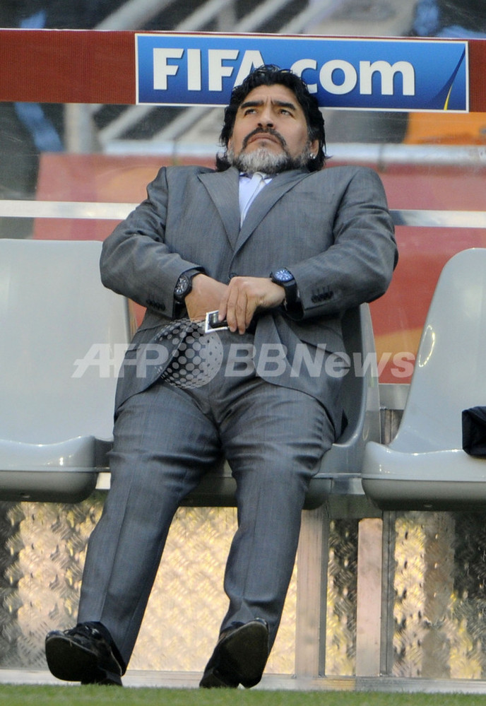 マラドーナ監督が退任、アルゼンチン 写真5枚 国際ニュース：AFPBB News