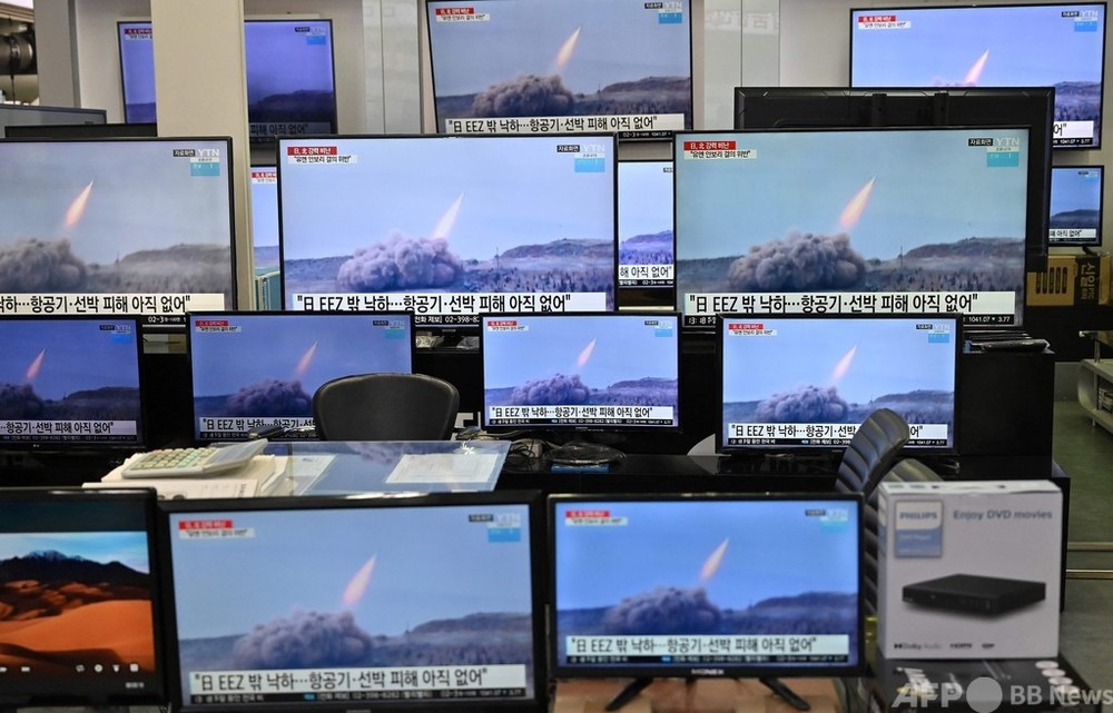 北朝鮮、新型「戦術誘導弾」を発射と発表