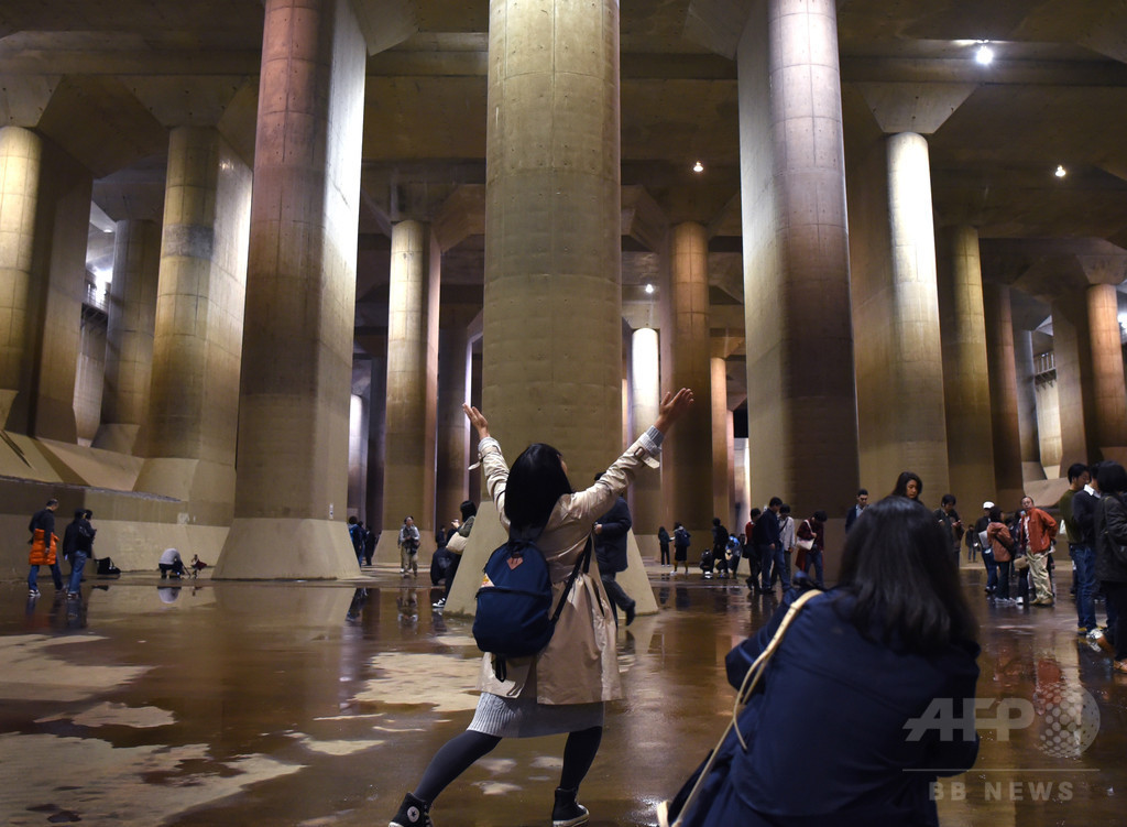 「地下神殿」完成10周年、首都圏外郭放水路　特別見学会開催
