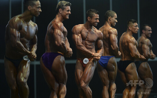 コロンビアでボディービル大会、男女が肉体美競う 写真10枚 国際