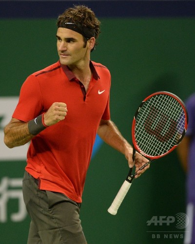 フェデラーが辛勝で3回戦へ、上海マスターズ 写真10枚 国際ニュース