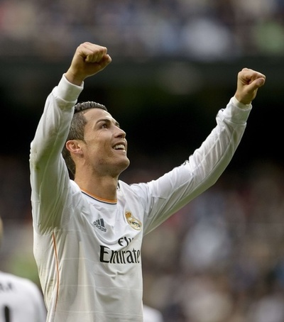 ロナウドがハットトリックの活躍、レアルがソシエダに大勝