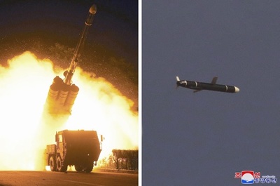 北朝鮮、「長距離巡航ミサイル」発射実験成功 朝鮮中央通信
