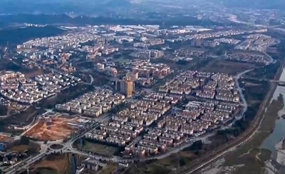 四川大地震から13年、再建された被災地