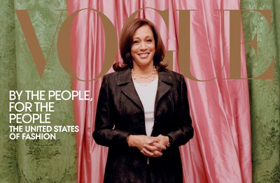 ハリス氏表紙に批判殺到 米誌ヴォーグ、編集長が釈明