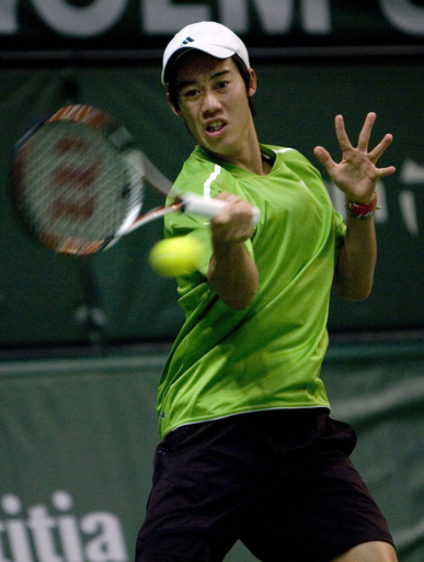 錦織 ハーバティ下し準々決勝進出