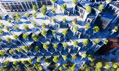 上海の「バビロン空中庭園」が注目集める 新たなランドマークに